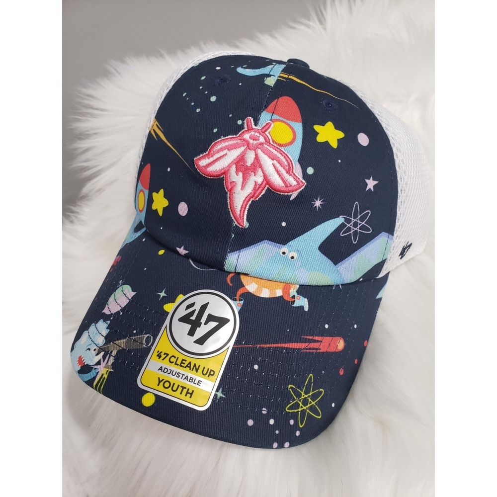 NEW Minor League Baseball Columbia SC Fireflies Hat Cap Youth Hat Kids boy girl